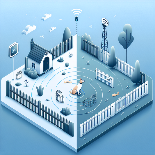 Wireless GPS Dog Fence System vs Traditional Dog Fencing