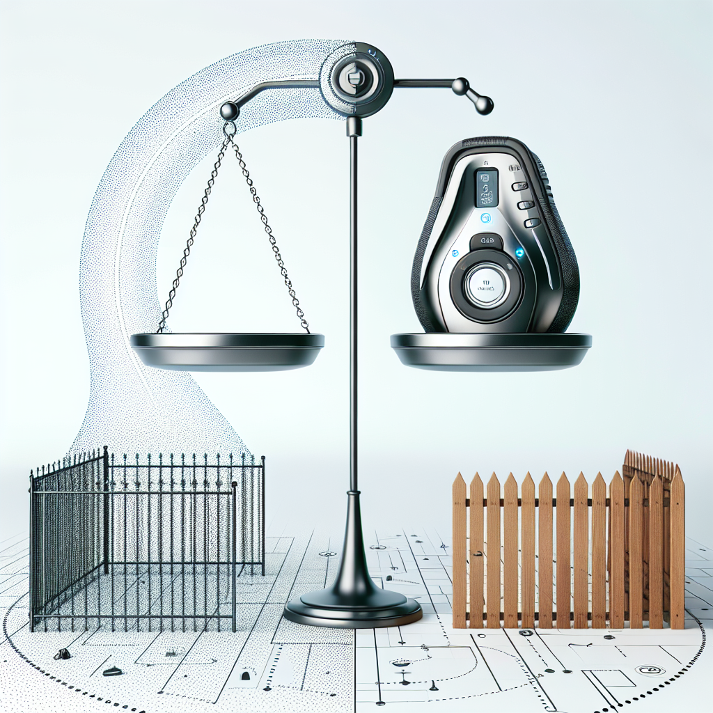 GPS Dog Fence Systems vs Physical Fencing Costs