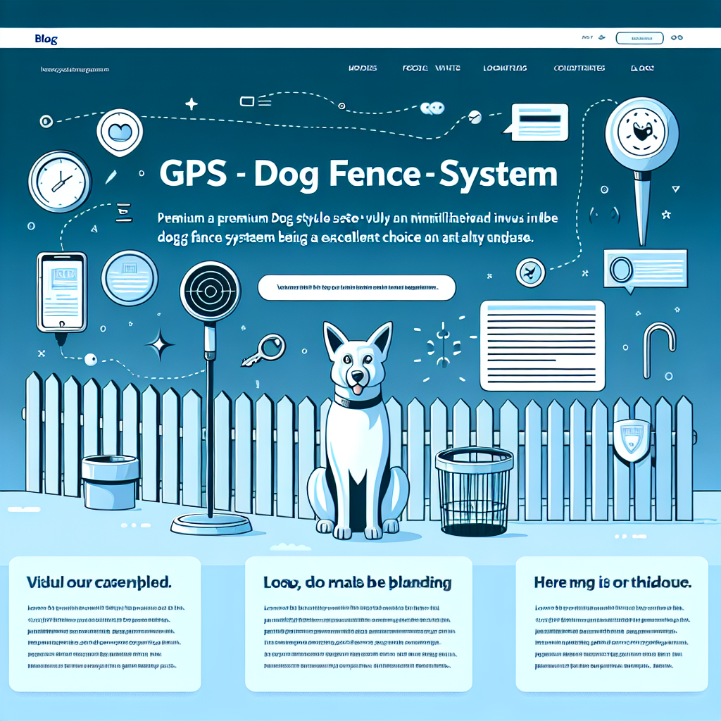 Why Choose a Premium GPS Dog Fence System for Your Pet